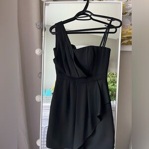 BCBGMAXAzria black mini cocktail dress